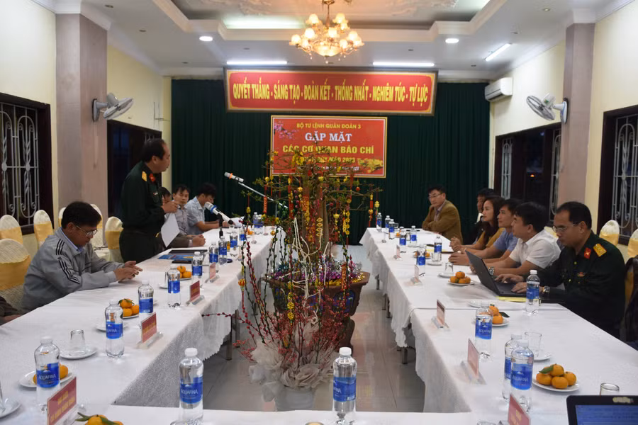Quang cảnh buổi gặp mặt. Ảnh: Vĩnh Hoàng