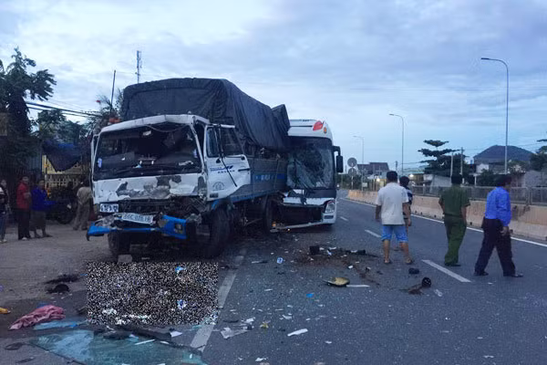 Hiện trường vụ tai nạn