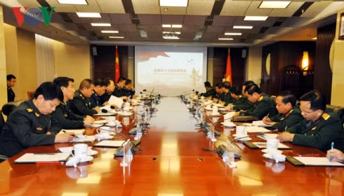  Toàn cảnh buổi hội đàm