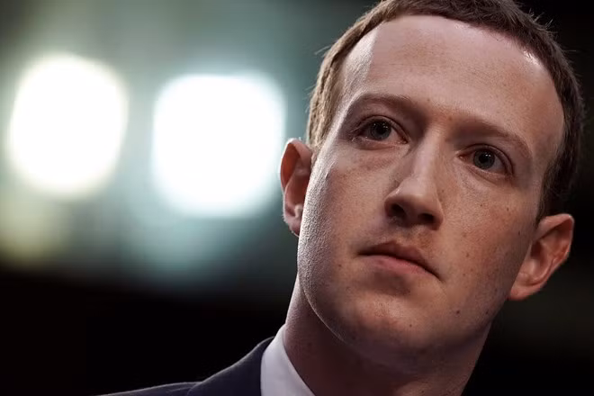 CEO Facebook Mark Zuckerberg. (Nguồn: Getty Images)