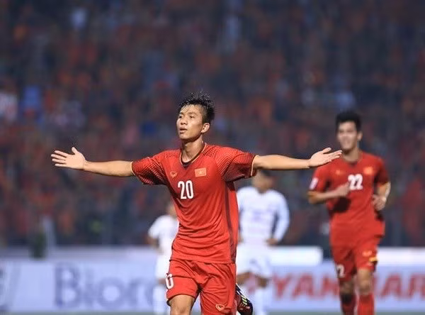 Tiền đạo Phan Văn Đức (20). (Ảnh: Trọng Đạt/TTXVN)