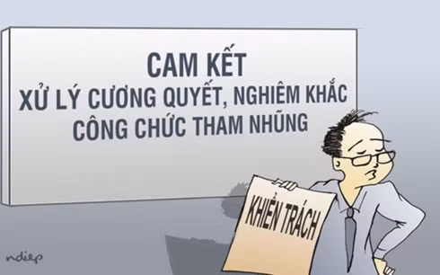 Muốn xử lý tham nhũng 