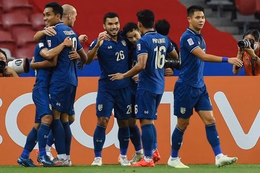 Tuyển Thái Lan đã thể hiện phong độ ấn tượng tại AFF Cup 2020. Ảnh: AFP