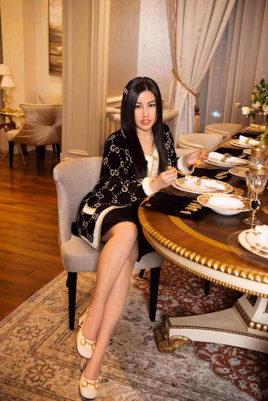 Top 9Hoa hậu Du lịch quốc tế 2016 không quên gửi lời chúc Giáng sinh an lành đến tất cả mọi người. Ảnh: Quốc Lê