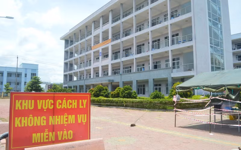 Quảng Ngãi thay đổi quy định cách ly y tế.