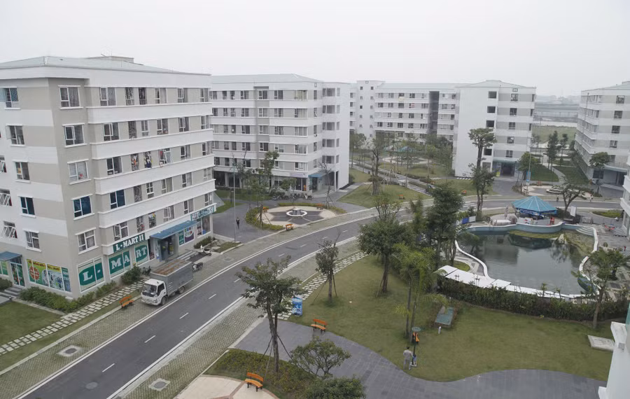 Ở những đô thị lớn, cần xây dựng cả khu đô thị nhà ở xã hội để thúc đẩy an sinh cho người bình dân. Ảnh: Lê Quân