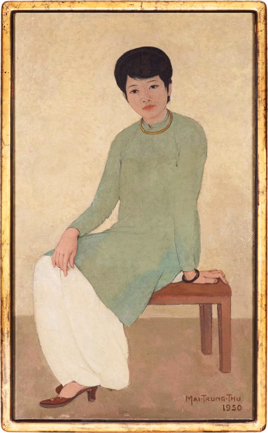 Bức Chân dung cô Phượng từng bán hơn 3,1 triệu USD cũng tại nhà Sotheby’s Hong Kong. Ảnh: T.L Lý Đợi Bức Chân dung cô Phượng từng bán hơn 3,1 triệu USD cũng tại nhà Sotheby’s Hong Kong. Ảnh: T.L Lý đợi