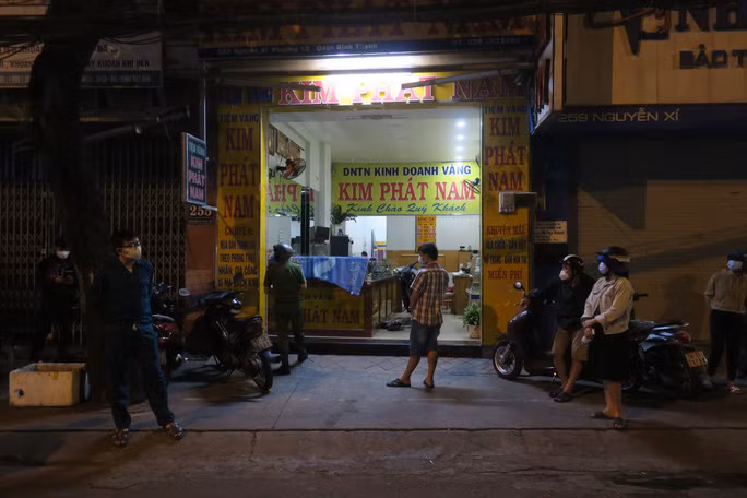 Tiệm vàng nơi xảy ra vụ việc Tiệm vàng nơi xảy ra vụ việc