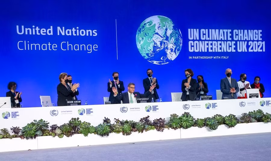 Các nước đạt thoả thuận tại COP26. Ảnh: COP26 Các nước đạt thoả thuận tại COP26. Ảnh: COP26