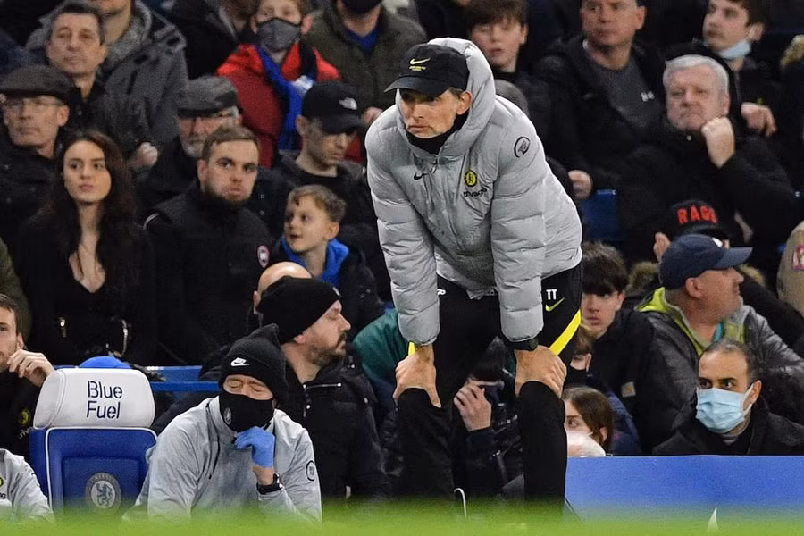 Đội bóng của HLV Tuchel đang có dấu hiệu sa sút. Ảnh: AFP