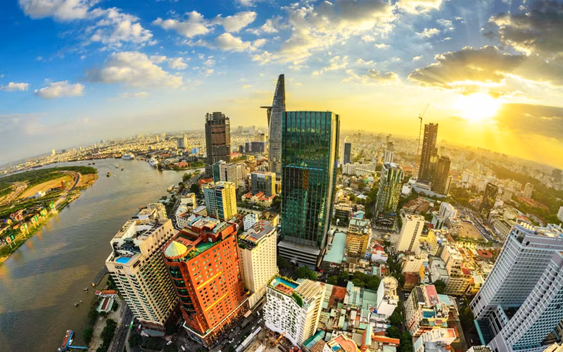 Một góc Thành phố Hồ Chí Minh. Ảnh: ST