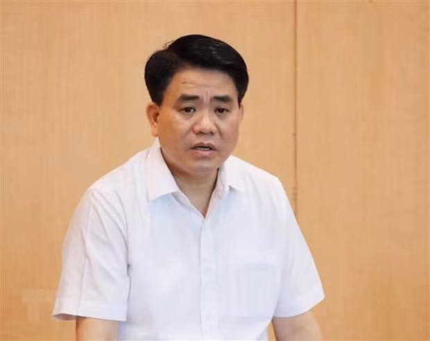 Bị cáo Nguyễn Đức Chung. (Ảnh: TTXVN)