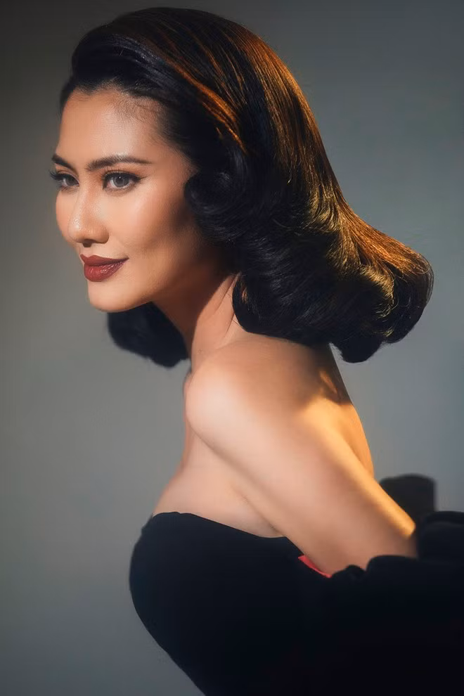 Nhờ bàn tay tài hoa của Viễn Dương mà Ngọc Lan trở nên sắc sảo và quyến rũ hơn bao giờ hết ẢNH: HOÀNG PHÚC