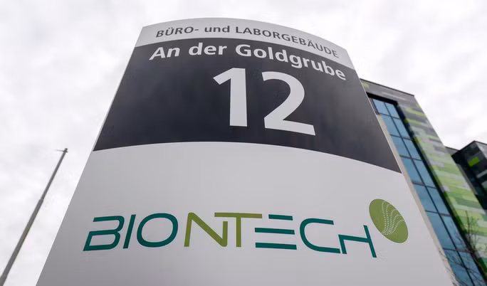 Trụ sở chính của BioNTech tại TP Mainz - Đức. Ảnh: EPA