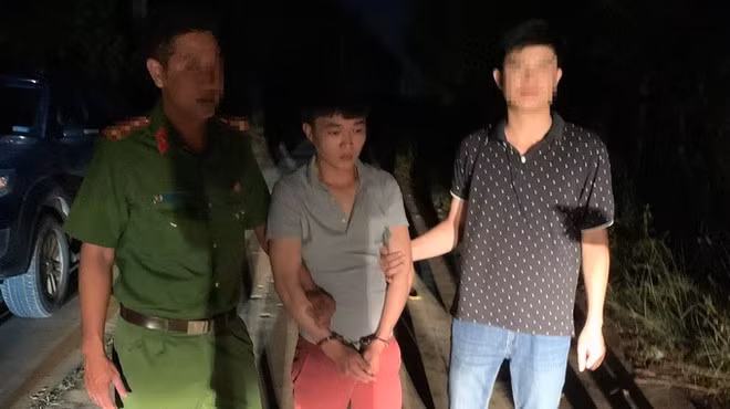 Nghi phạm Đức đã bị bắt - Ảnh: Thanh Tuyền Nghi phạm Đức đã bị bắt - Ảnh: Thanh Tuyền
