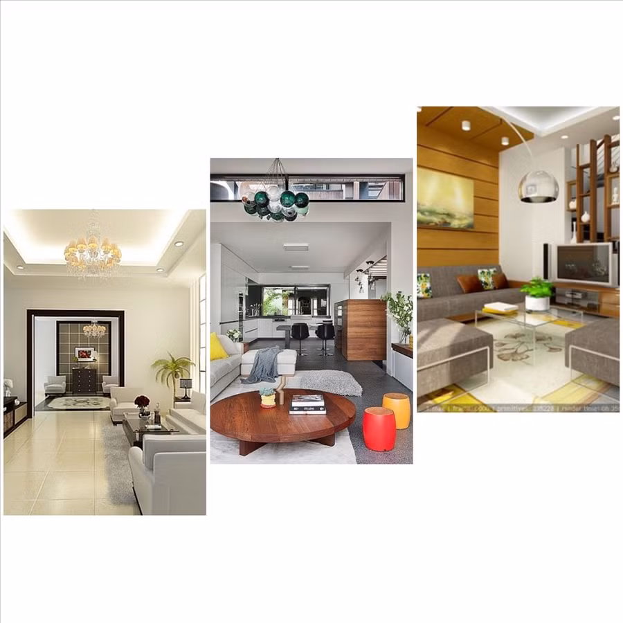 Lựa chọn những vật liệu trang trí phù hợp với không gian phòng khách. Ảnh minh họa: Phương Duy