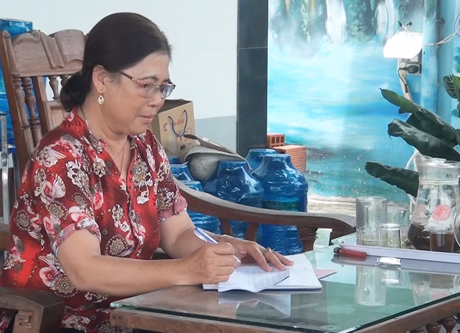 Bà Trần Thị Lan. Ảnh: Văn Chi Bà Trần Thị Lan. Ảnh: Văn Chi