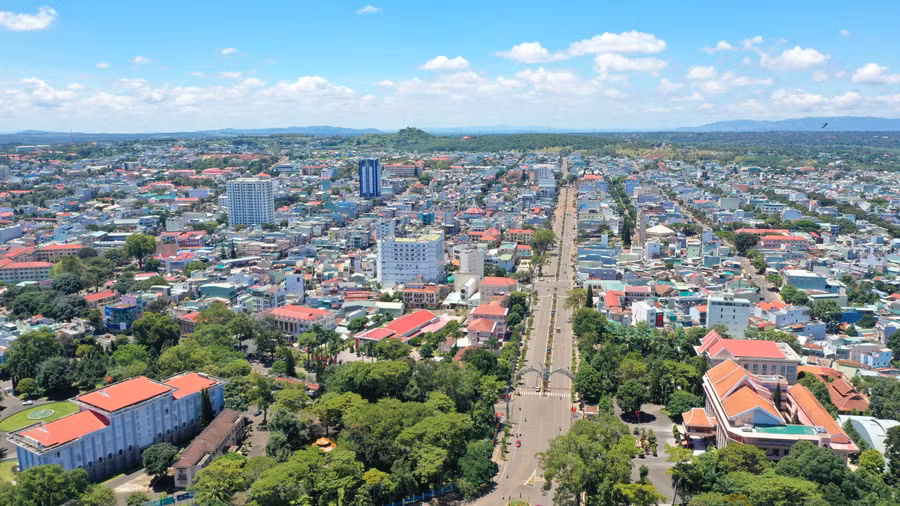 TP. Pleiku hướng tới đô thị thông minh phát triển bền vững. Ảnh: Quang Tấn
