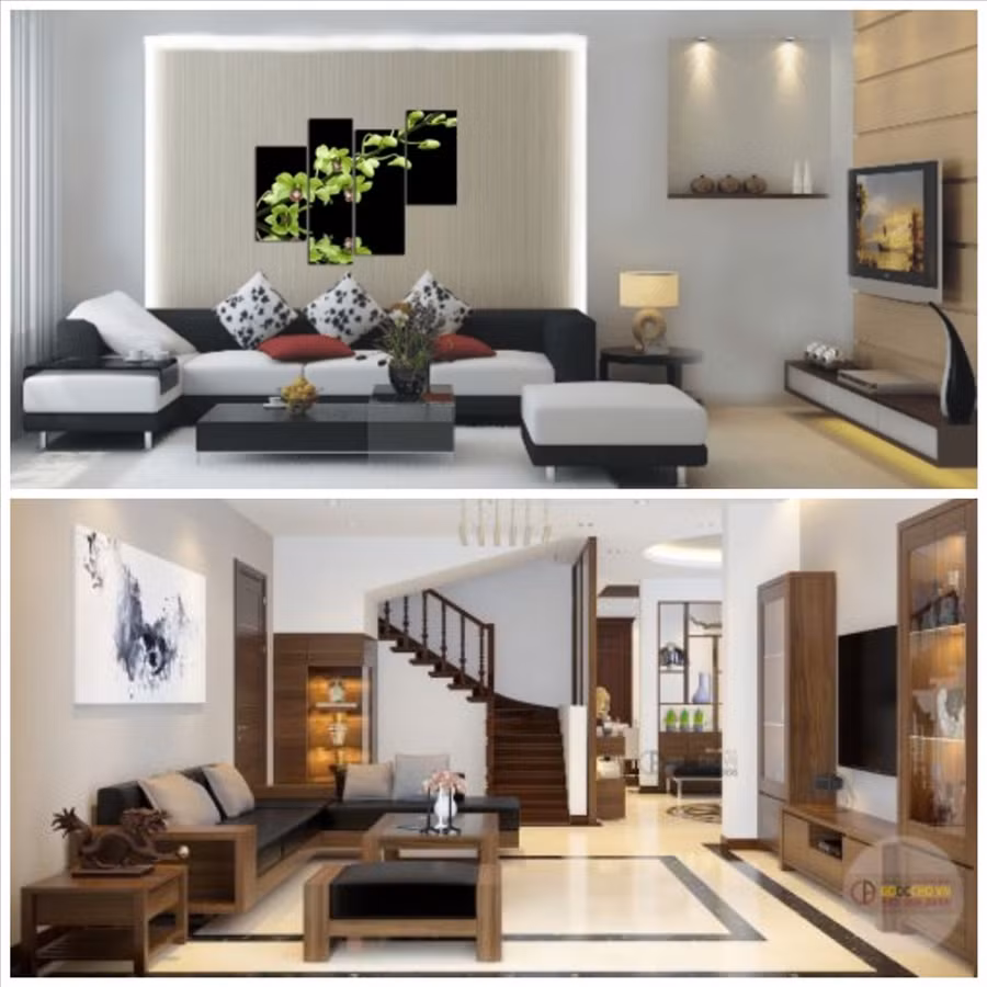  Sử dụng các gam màu sáng vừa mang lại sự hiện đại lại vừa mang tới sự thoải mái. Ảnh minh họa: Phương