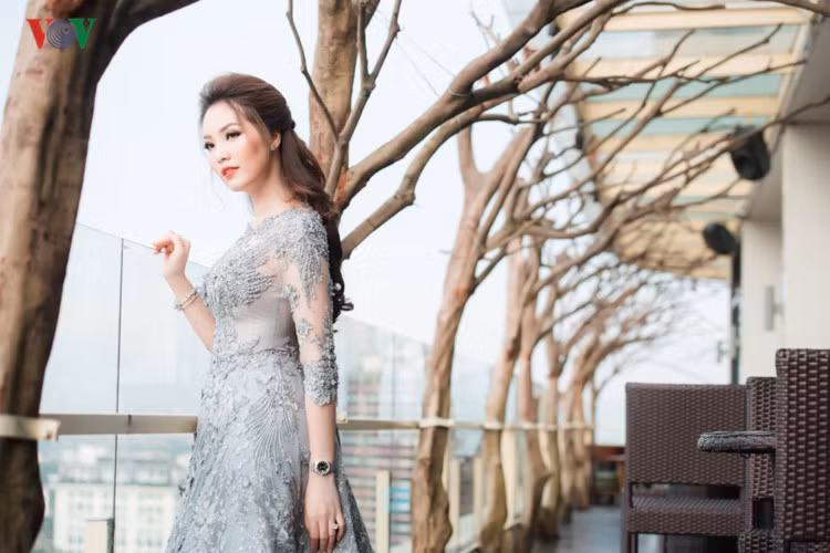 Thụy Vân lên xe hoa năm 2010. Hiện cô và chồng đã có với nhau cậu con trai Tony 7 tuổi.
