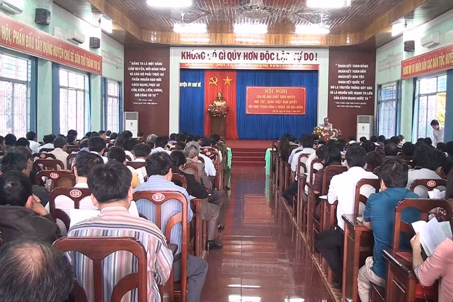  Toàn cảnh hội nghị. Ảnh: Mỹ Đức