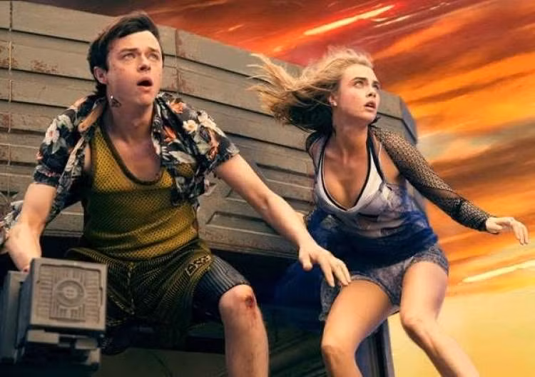 Sao trẻ Dane DeHaan và Cara Delevingne trong một cảnh phim