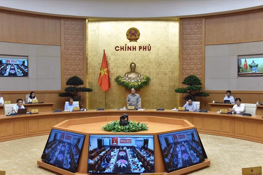 Thủ tướng phát biểu mở đầu cuộc họp. Ảnh VGP/Quang Hiếu