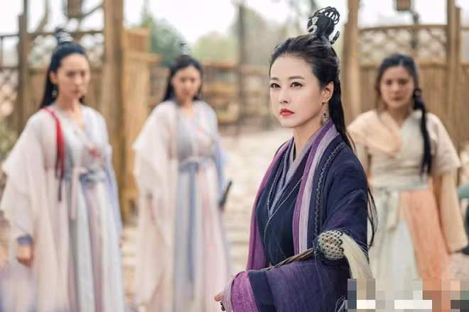 Vẻ đẹp của Châu Hải My trong tạo hình vai Diệt Tuyệt sư thái phiên bản 2019 ẢNH: WEIBO