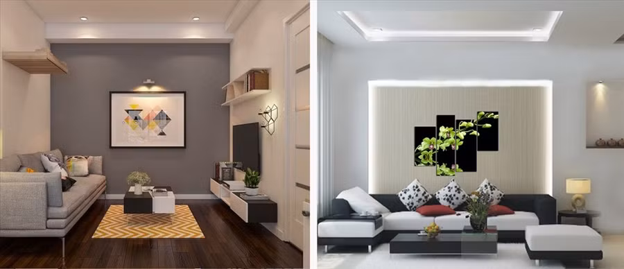 Sự kết hợp của các phụ kiện với nội thất không chỉ làm cho một gian nhà đầy đủ tiện nghi mà còn là nhân tố quan trọng trong việc trang trí nhà đẹp, định hình phong cách thiết kế mà gia chủ hướng tới. Đồ họa: Khương Duy