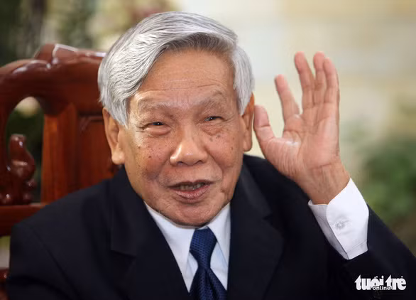 Nguyên Tổng bí thư Lê Khả Phiêu - Ảnh: VIỆT DŨNG