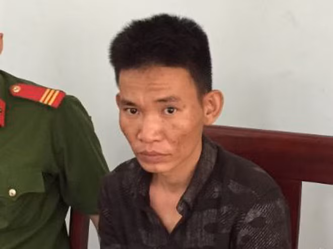 Công an đang tạm giữ Nguyễn Đức Thủy. Ảnh: Công an cung cấp.