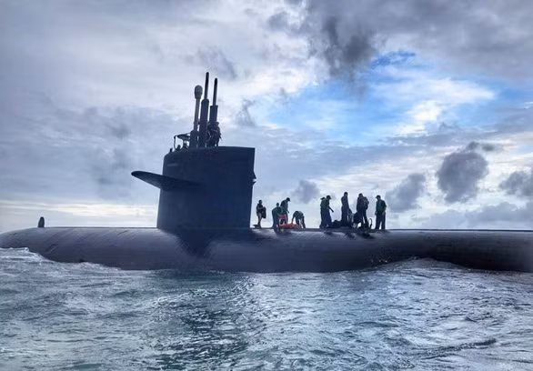 Hải quân Thái Lan tham dự một cuộc diễn tập chung trển biển với Mỹ năm 2017 - Ảnh: Royal Navy Thai