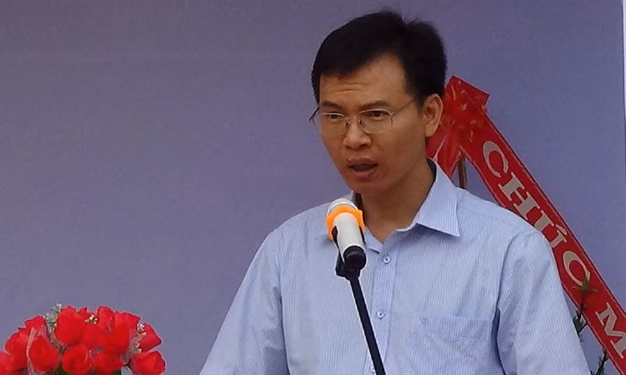Ông Trần Hữu Minh-Phó Chánh Văn phòng, Ủy ban An toàn Giao thông Quốc gia phát biểu. Ảnh: Ngọc Thu