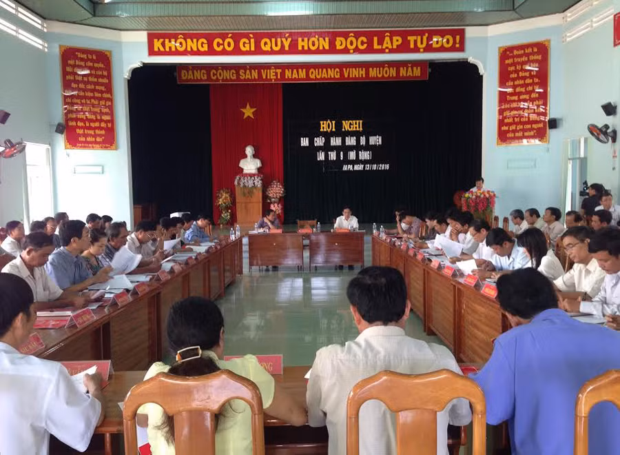 Quang cảnh hội nghị. Ảnh: Đ.Y Quang cảnh hội nghị. Ảnh: Đ.Y