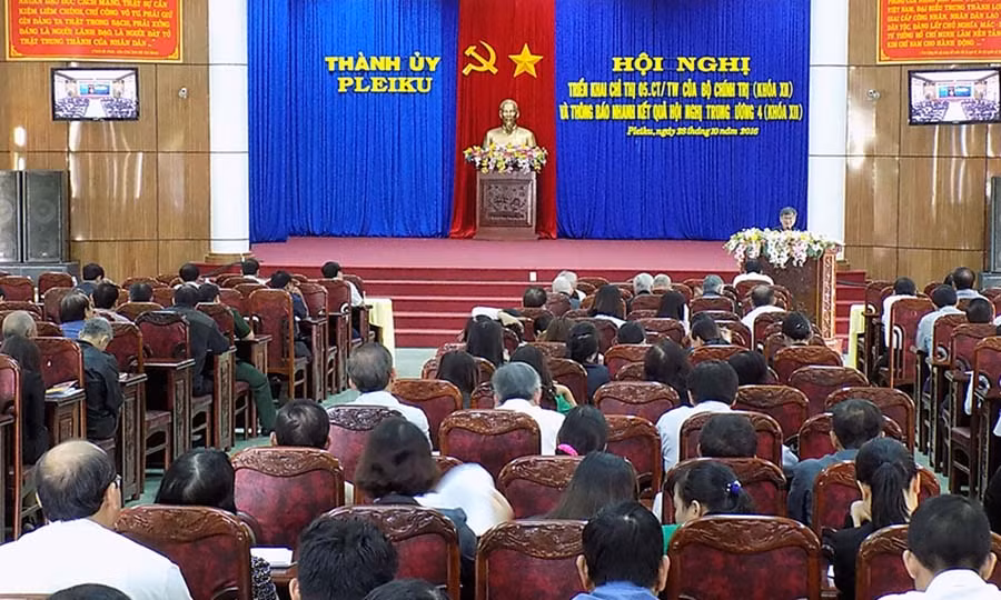  Toàn cảnh hội nghị. Ảnh: T.N