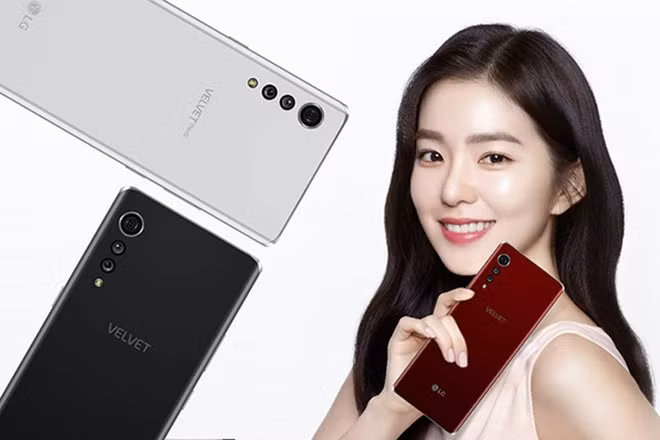 Chiếc LG Velvet được công bố vào năm ngoái nhận được nhiều đánh giá cao ẢNH: LG