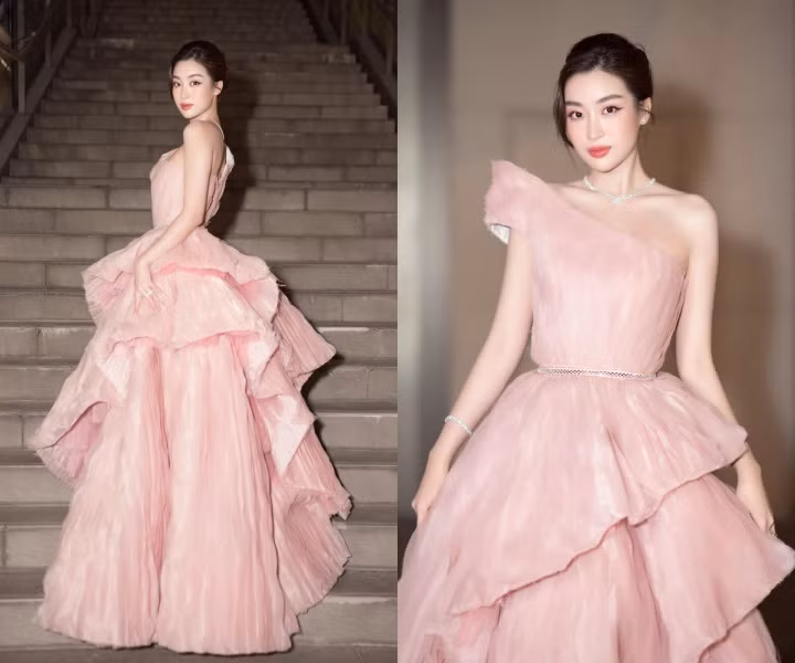 Ngoài ca sĩ Thủy Tiên, Đỗ Mỹ Linh ghi điểm trong mắt fan khi hóa nàng công chúa bước ra từ cổ tích.
