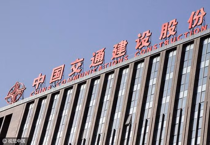  Công ty Xây dựng Truyền thông Trung Quốc (CCCC) là một trong những thực thể bị Mỹ đưa vào danh sách đen, với cáo buộc cải tạo biển Đông. Ảnh: China Daily News