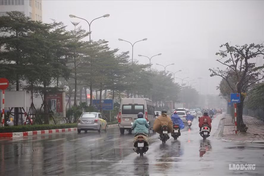 Miền Bắc khả năng có mưa nhỏ vào sáng sớm.