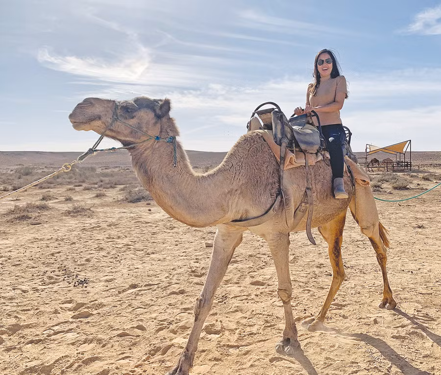 Trần Thị Thúy An có nhiều trải nghiệm mới mẻ trên hành trình tại đất nước Israel (ảnh nhân vật cung cấp).