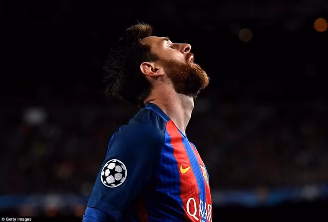 Messi đã không thể nào giúp Barcelona giành vé đi tiếp. (Nguồn: Getty Images)