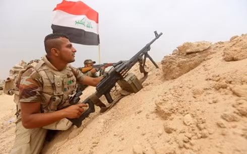 Quân đội Iraq ở tỉnh Anbar.