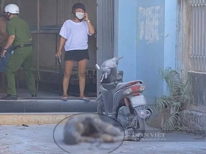 Hiện trường vụ nổ. Ảnh: P.H