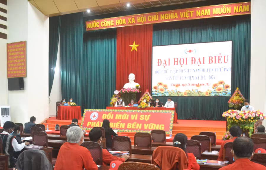 Đại hội Đại biểu Hội CTĐ huyện Chư Păh khóa VI, nhiệm kỳ 2021-2026.