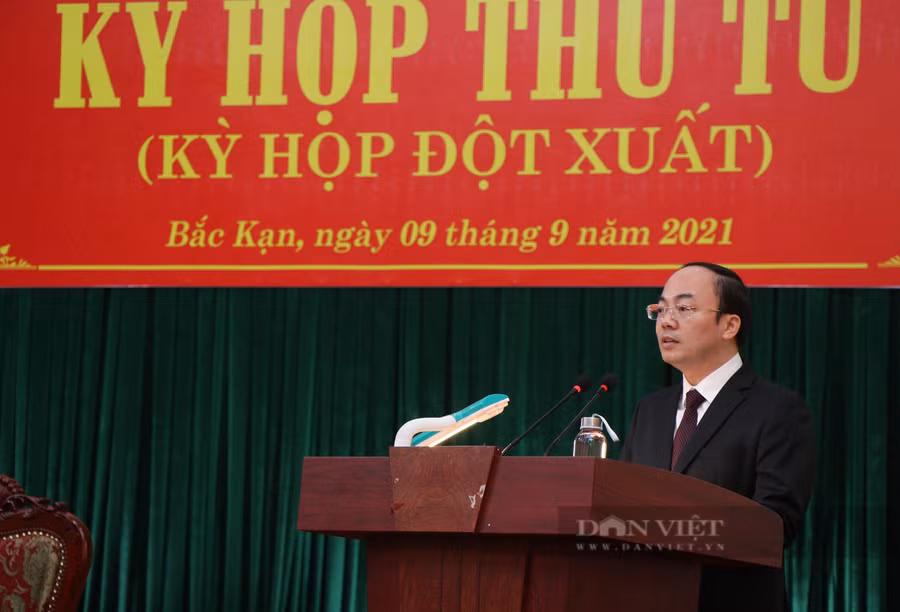 Ông Nguyễn Đăng Bình, Chủ tịch UBND tỉnh Bắc Kạn. Ảnh C.T Ông Nguyễn Đăng Bình, Chủ tịch UBND tỉnh Bắc Kạn. Ảnh C.T