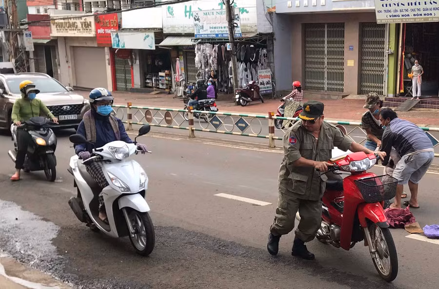 Hiện trường vụ tai nạn. Ảnh: Hà Phương