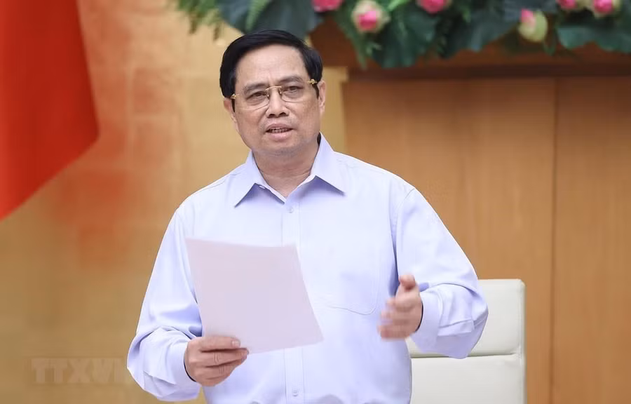 Thủ tướng Chính phủ Phạm Minh Chính. (Ảnh: TTXVN)
