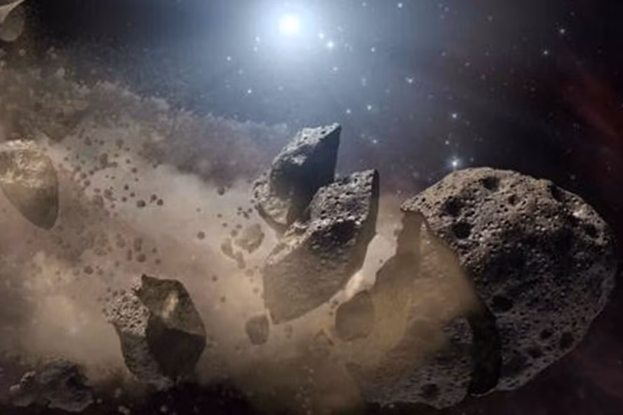  Có vô số tiểu hành tinh trong vũ trụ nhưng phần lớn đều không đáng lo ngại. Ảnh: NASA