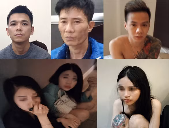 Một số người liên quan vụ án - Ảnh: Công an cung cấp Một số người liên quan vụ án - Ảnh: Công an cung cấp