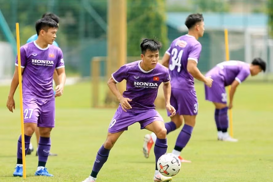 U23 Việt Nam sẽ thi đấu vòng loại U23 Châu Á 2022 tại Kyrgyzstan. Ảnh: VFF